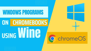 Run windows programs on Chromebook using Wine