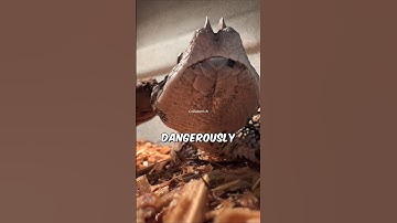 The Snake with 2-Inch Fangs and a Lightning-Fast Strike ⚡ | Gaboon Viper Facts