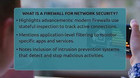 What Is A Firewall For Network Security? - Talking Tech Trends