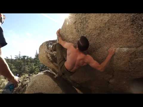 Beta Video for climb Greasefire v6, Tramway