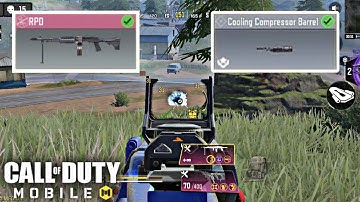 UNLIMITED AMMO + NO RELOAD ON THIS RPD GUNSMITH !!! | POCO X3 PRO | CODM GAMEPLAY