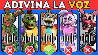 Adivina El Personaje De Five Nights At Freddy Por La VozFNAF QuizFreddyFoxyChicaBonnieLefty