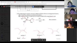 NAU Organic Chem Exam 3 Practice Exam 3 Part 1