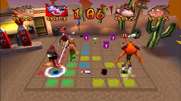 Crash Bash - Cheats. (GameShark Codes)