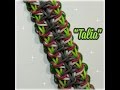 NEW Reversible "Talia" Rainbow Loom Bracelet/ How To Tutorial