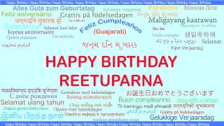 Reetuparna   Languages Idiomas - Happy Birthday