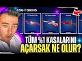 2000$&#39;la ALL-İN %1 KASALARINI AÇIP 3 NADİR BIÇAK ALMAK !! - ( Csgoskins Promo Code 2024 )