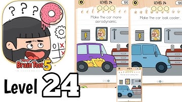 Brain test 5 level 24 Full Guide Walkthrough Solution