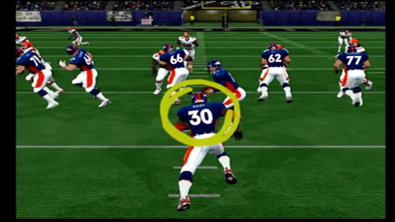 NFL 2K3 Broncos vs Browns YouTube