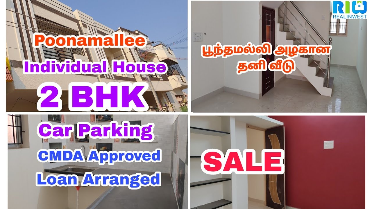 ID75 Individual House for Sale Poonamallee 2 BHK CMDA Approved