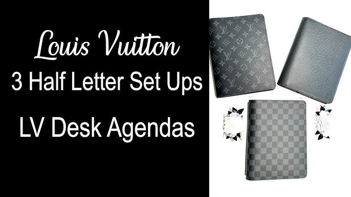 Louis Vuitton Monogram Canvas Desk Agenda Cover, myGemma