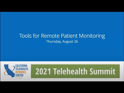  New  Tools for Remote Patient Monitoring