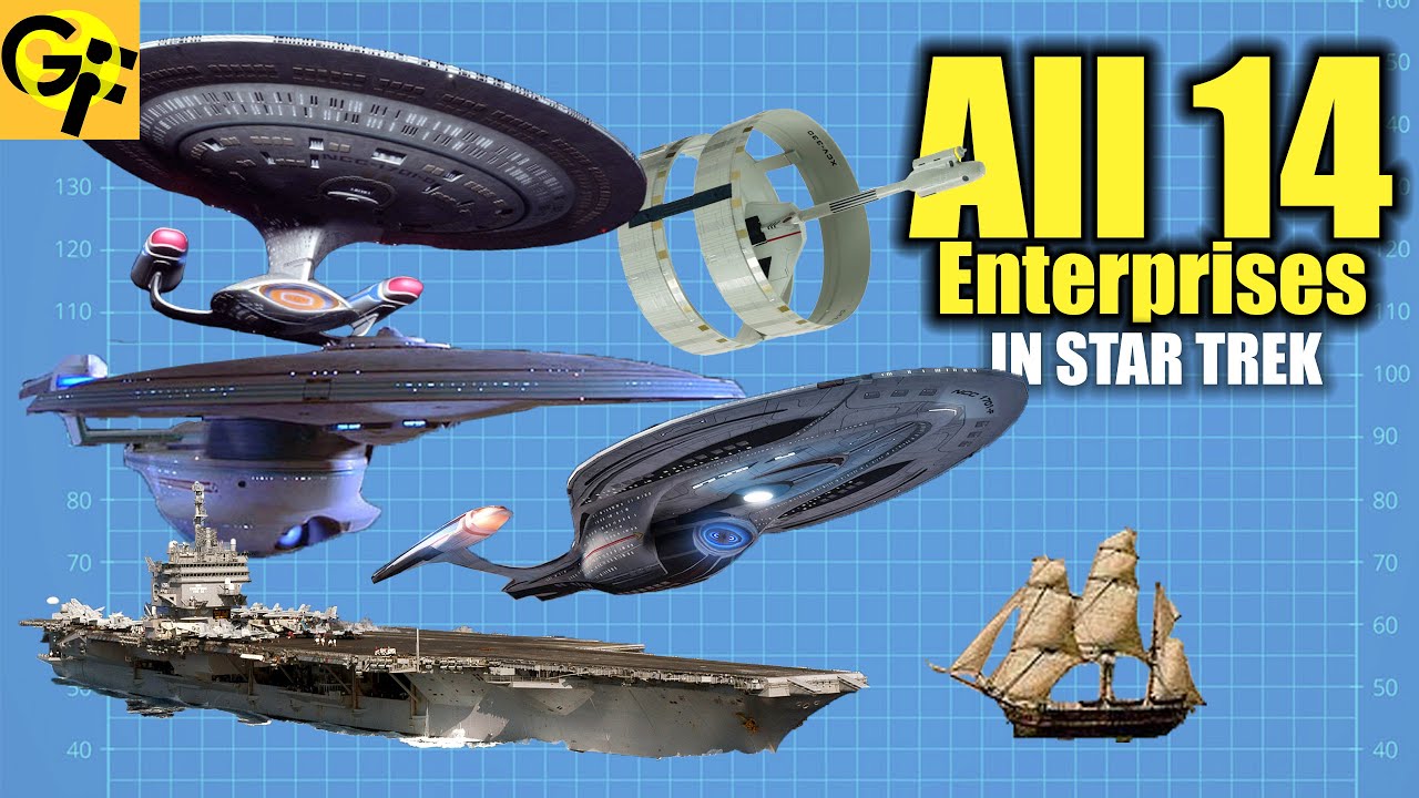 all the star trek enterprises