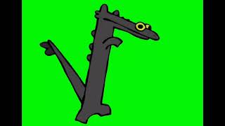 Беззубик танцует футаж | Toothless dance green screen