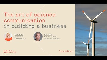 The art of science communication when building a business