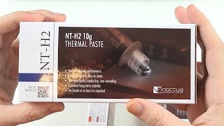 Noctua NT-H2 10g Pro-Grade Thermal Compound Paste incl 10g 10 Cleaning Wipes Noctua NT-H2 10g Pro-Grade Thermal Compound Paste incl 10g 10 Cleaning Wipes