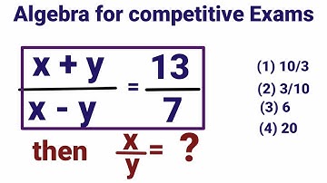 Algebra ( बीजगणित ) , Important Questions with tricky solution, Algebra short trick , Exam Cracker
