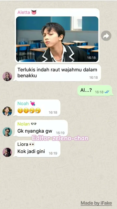 zelena sakit hati vernan patah hati,,💔 ini, cuma boong ya ges |ib