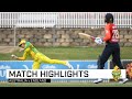 Aussie scramble to tie, before falling in Super Over | CommBank T20 INTL Tri-Series