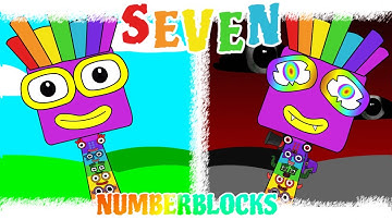 My Sprunki OC: Seven (from Numberblocks)