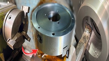 Fixed a New Chuck an 50 Years Old Lathe Machine | Full Process of Changing old lathe chuck