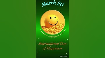 International Day of Happiness