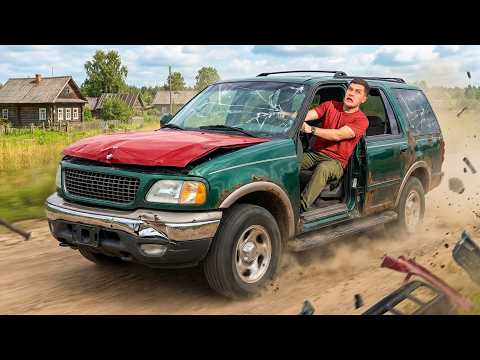 Brought an SUV Back to Life That Had Been Abandoned in a Garden for 30 Years!