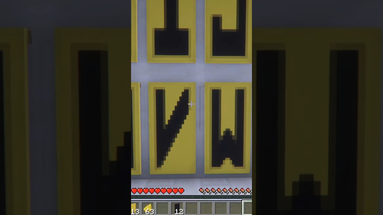 How to Make Letter "W" Banner Pattern in Minecraft | Quick Tutorial 