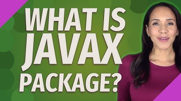 What is javax package?