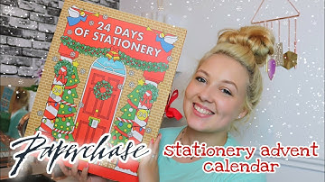 PAPERCHASE ADVENT CALENDAR 2020 UNBOXING | Sammy Louise