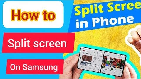Android 13: How to Split Screen on Samsung | How to Enable Multitasking on Samsung