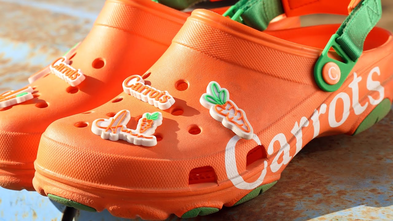 Shoe Review: Carrot Crocs - YouTube