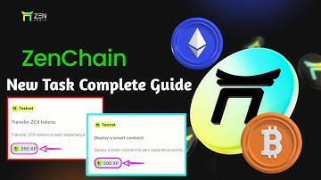 Zenchain Testnet New tasks | Transfer ZCX tokens | Deploy a smart contract
