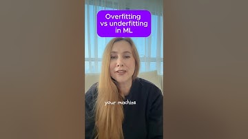 Overfitting vs under fitting in ML #ml #datascience #overfitting