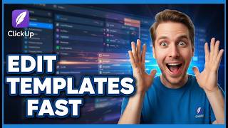 How To Edit Template On ClickUp [Simplified]