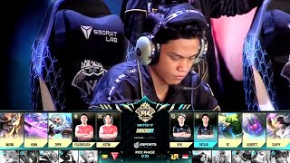 Skaylar Pick Beatrix, Clay Lunok || Falcon Esports vs RRQ Hoshi GAME 2 M4 World Championship.mp4