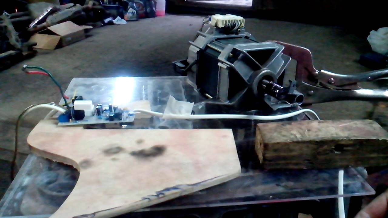 плата на заказ на tda1085 - YouTube