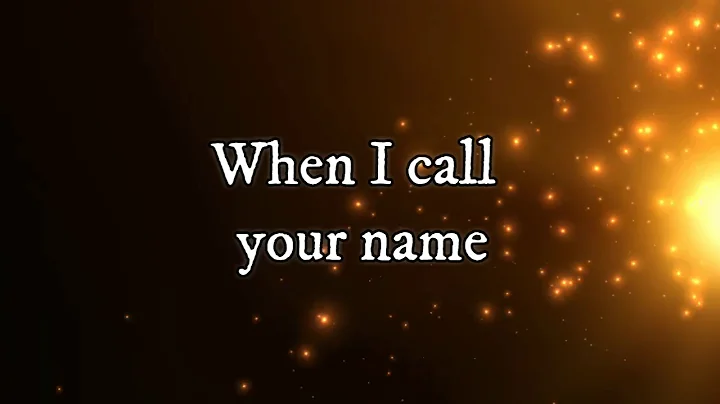 Todd DULANEY -Your Great Name Lyrics