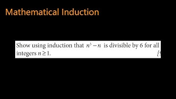 Show using induction that n^3 - n is divisible by 6 for all integers n ≥1.