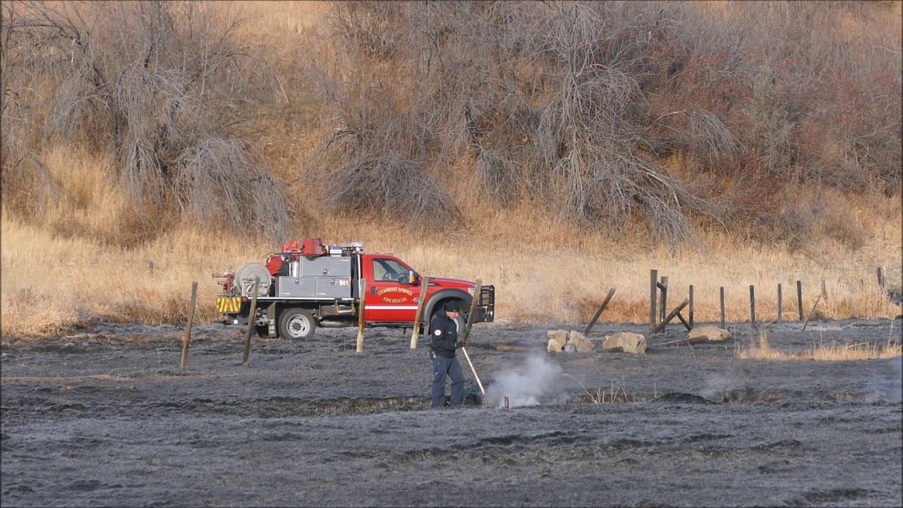 Fire in Steamboat on 13th Street