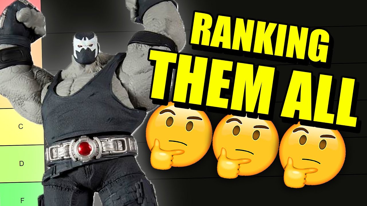 Ranking EVERY McFarlane DC Multiverse Collect and Connect build-a-figure