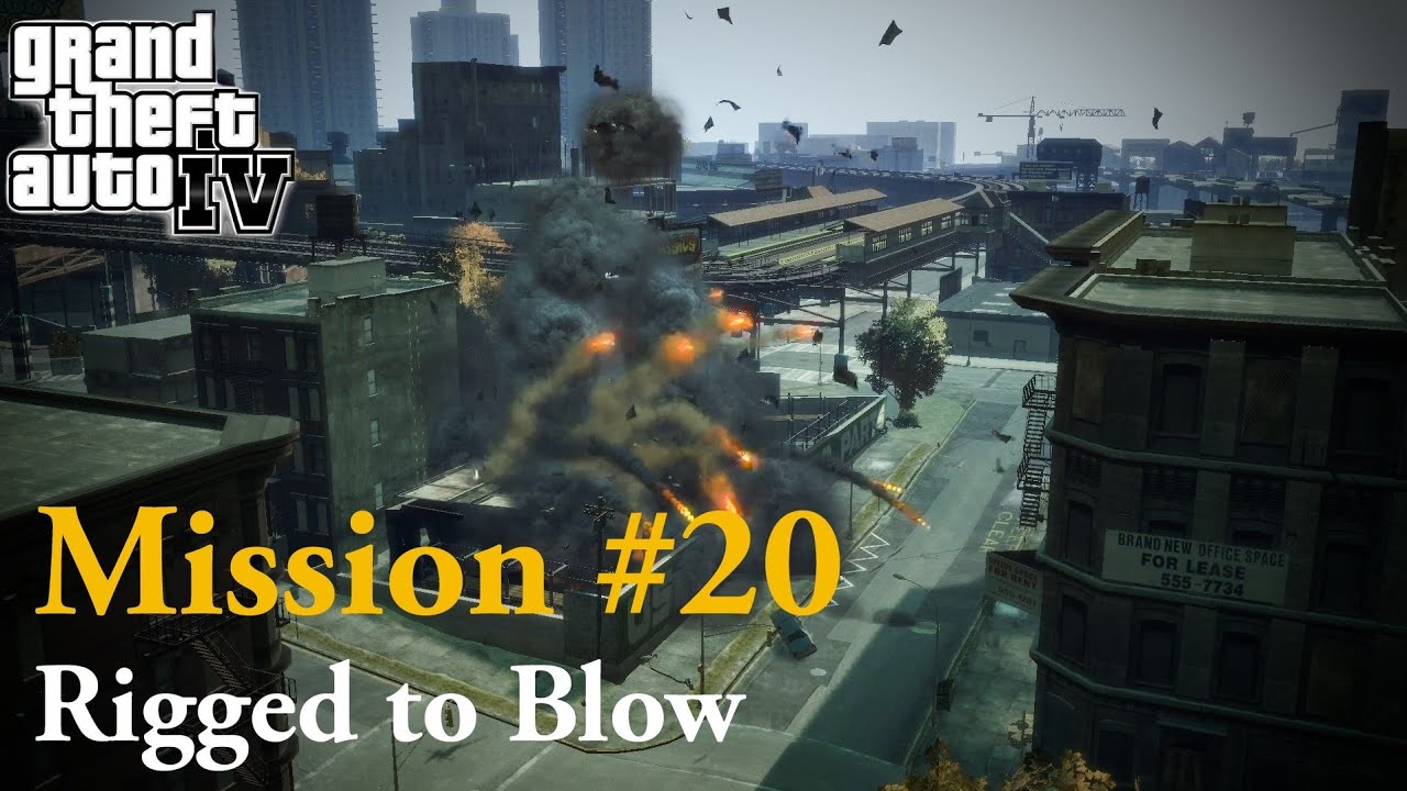 GTA 4 - Mission #20 - Rigged To Blow (1440p) 