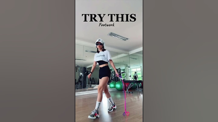 มาฝึกความแข็งแรงของขาไปกับFootwork step #กระโดดเชือก