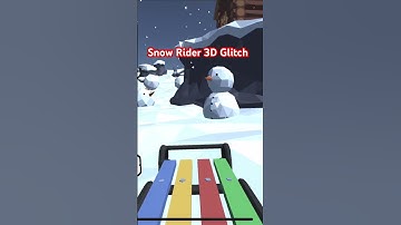 Snow Rider 3D Glitch #snowrider3d #makethisviral #manifestedit #games