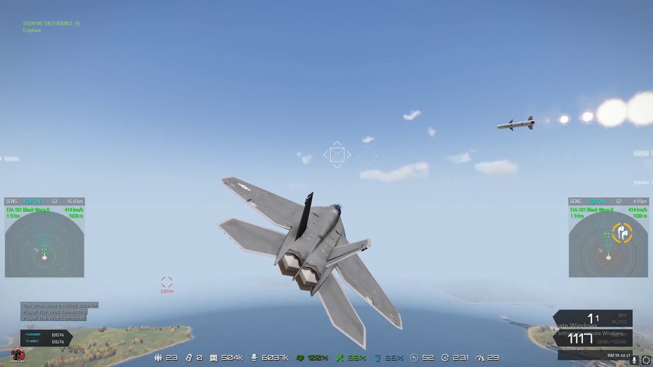 Arma 3 Exile Jet montage
