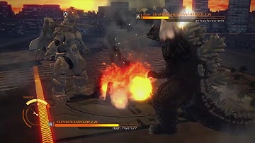 GODZILLA PS4: SpaceGodzilla vs. Super MechaGodzilla