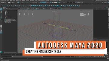 Autodesk Maya 2020 - Creating Finger Controls