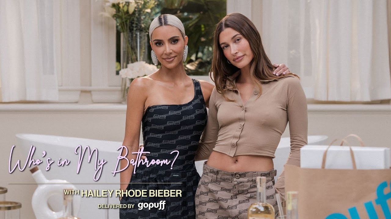 Kim Kardashian & Hailey Bieber play Truth or Shot & make ice cream sundaes | WHO’S IN MY BAT