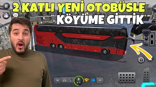 2 KATLI TUVALETLİ OTOBÜSLE 14 KİŞİ MEMLEKETİME GİTTİK!  BUS SIMILATOR ULTİMATE