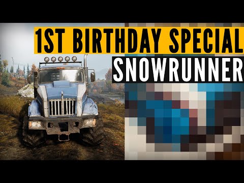 Celebrating the 1st SnowRunner birthday with my 10 FAVOURITE moments (and a surprise)